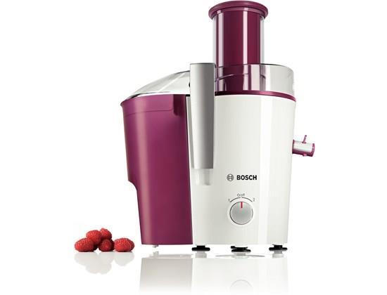 Bosch Mes25c0 Juice Maker Centrifugal Juicer 700 W Cherry  Transparent  White