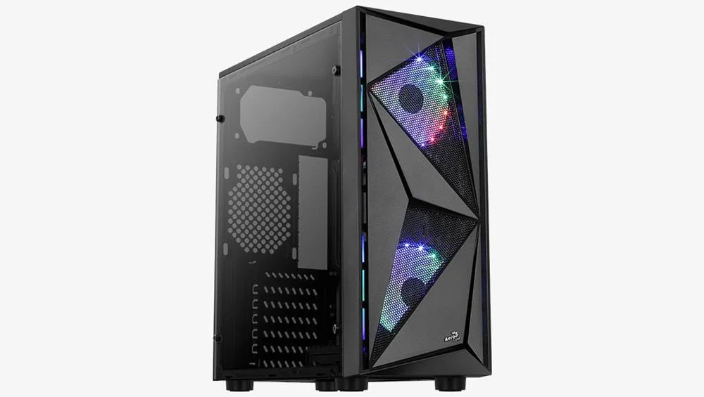 Aerocool Glider Cosmo-A-Bk-V2, Midi Tower, Pc, Ac.