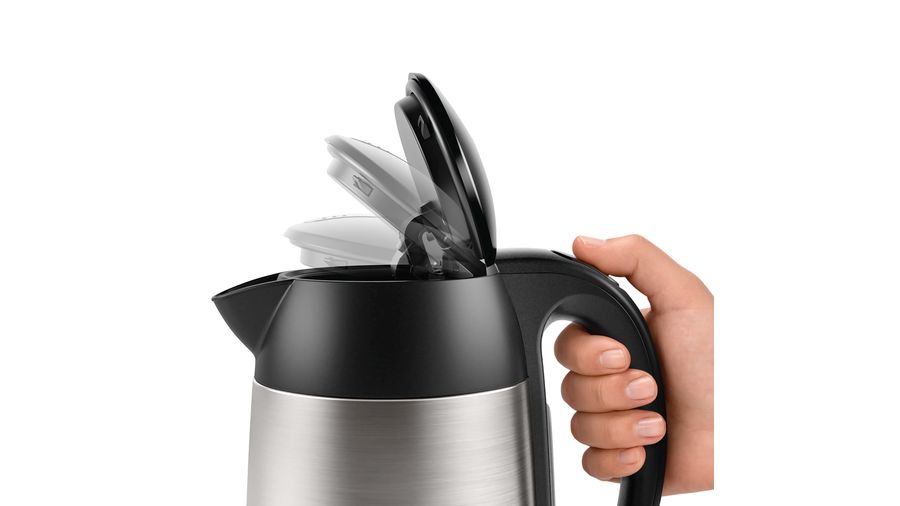 Bosch Twk3p420 Electric Kettle 1.7 L 2400 W Black  Stainless Steel