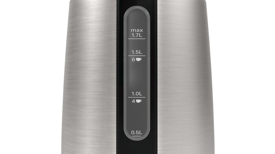 Bosch Twk3p420 Electric Kettle 1.7 L 2400 W Black  Stainless Steel