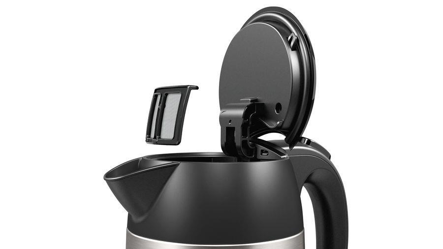 Bosch Twk3p420 Electric Kettle 1.7 L 2400 W Black  Stainless Steel