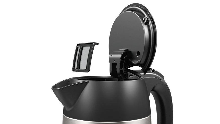 Bosch Twk3p420 Electric Kettle 1.7 L 2400 W Black  Stainless Steel