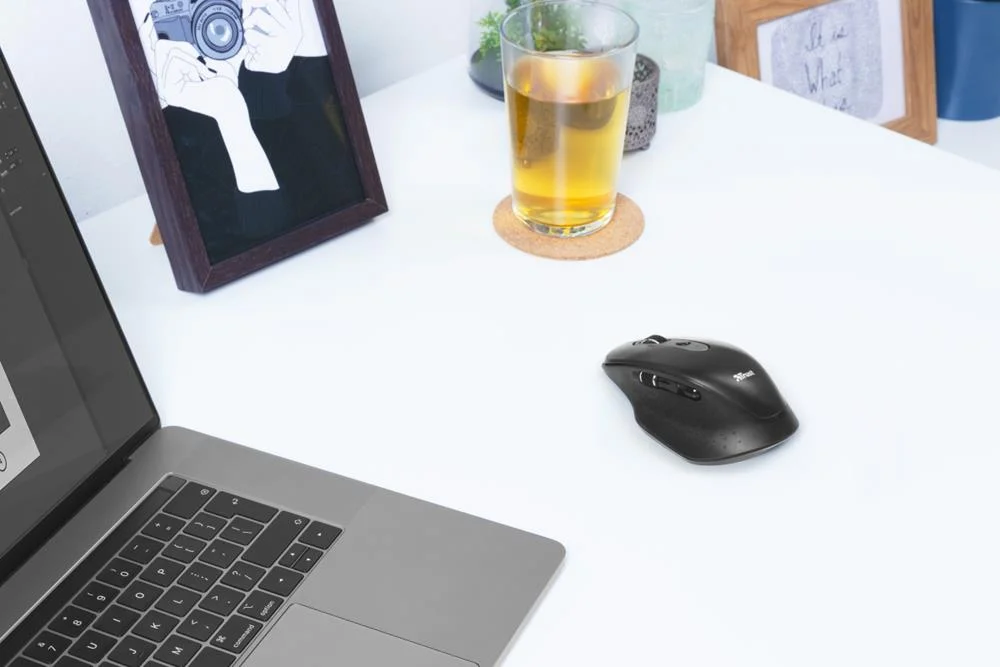 Trust OzAA Mouse Rf Wireless Optical 2400 Dpi Rig.