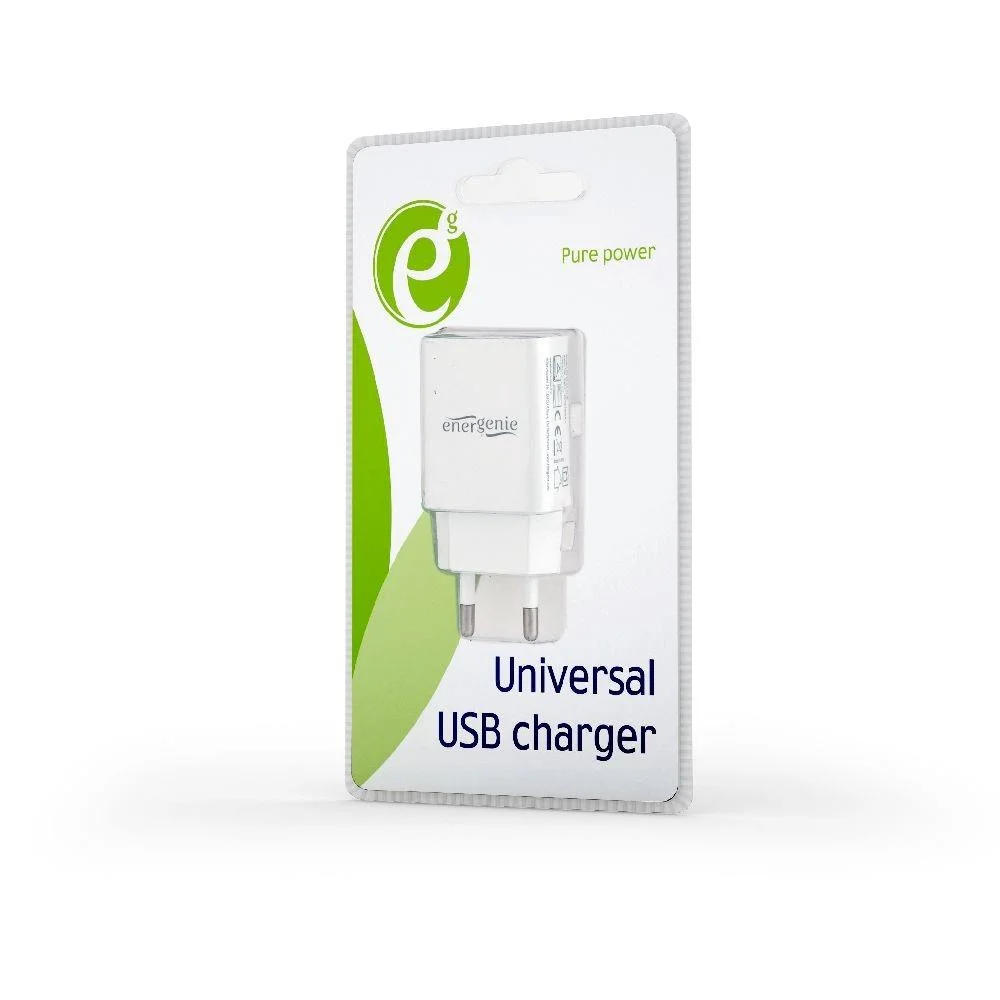 Charger Usb Universal White/Eg-Uc2a-03-W Gembird