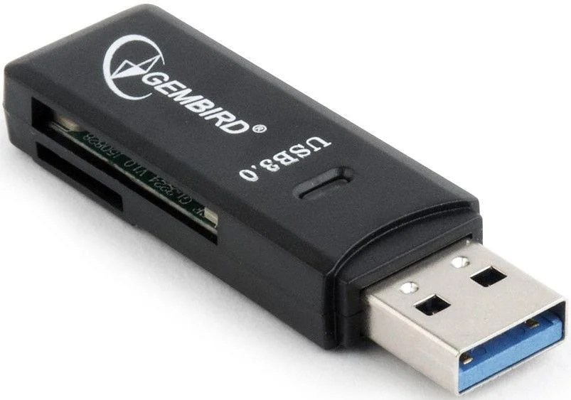 Leitor de Cartões Sd Usb 3.0 Compacto Gembird