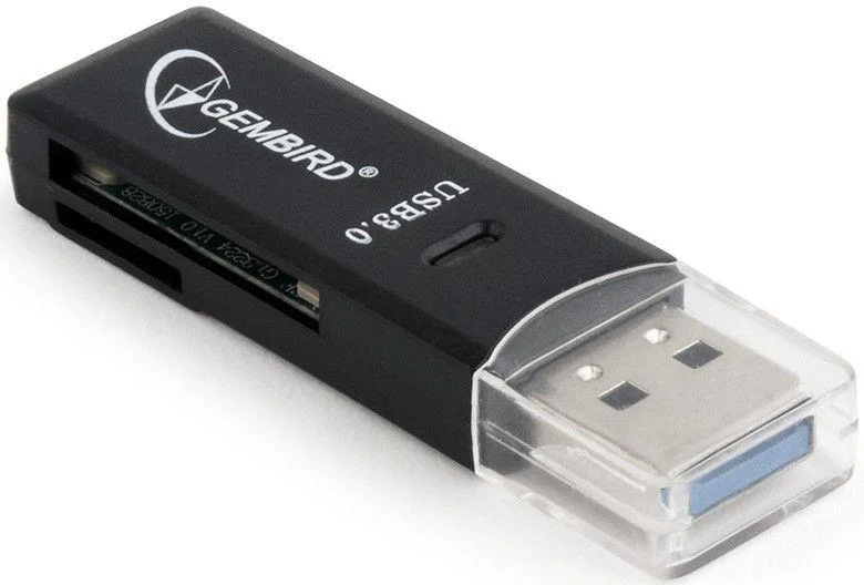 Leitor de Cartões Sd Usb 3.0 Compacto Gembird