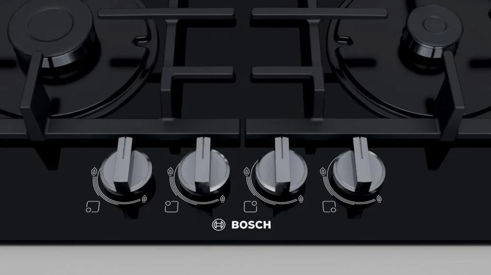 Placa A Gás Bosch Serie 4 60cm 4x, Preto