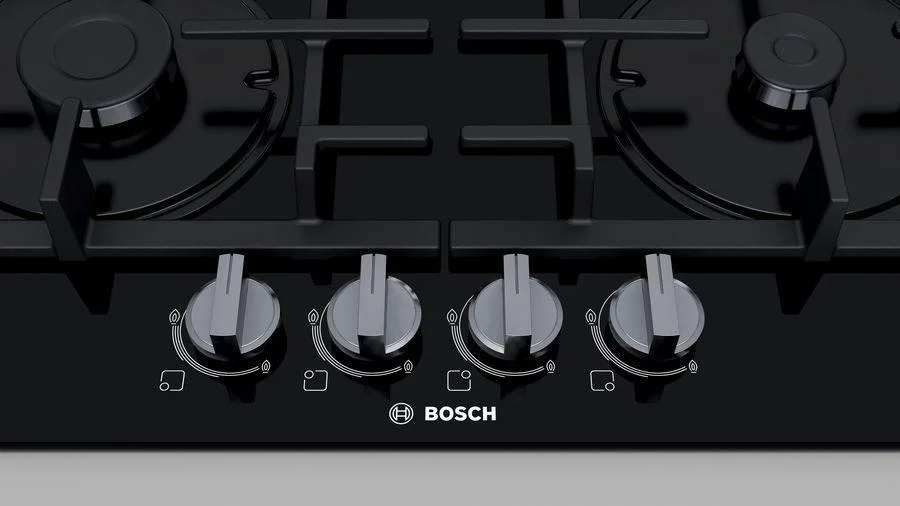 Placa A Gás Bosch Serie 4 60cm 4x, Preto
