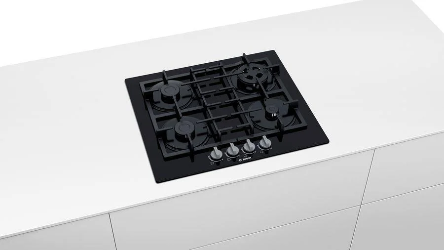 Placa A Gás Bosch Serie 4 60cm 4x, Preto