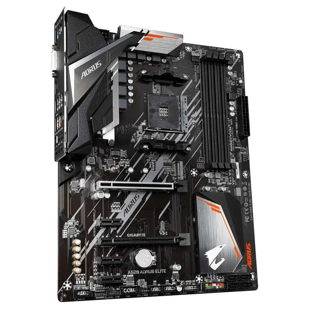 Gigabyte A520 Aorus Elite Motherboard Socket Am4 Atx Amd A520