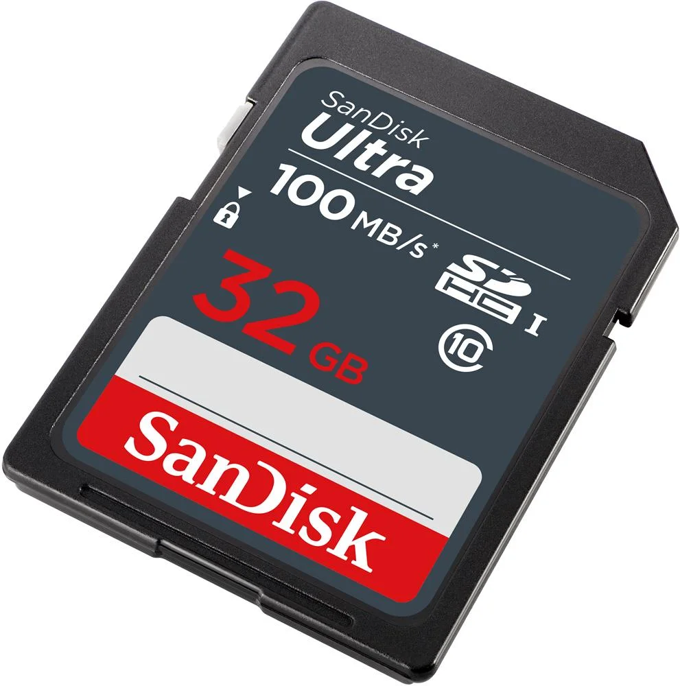 Sandisk Ultra Lite Sdhc 32 Gb 100 Mb / S Sd.