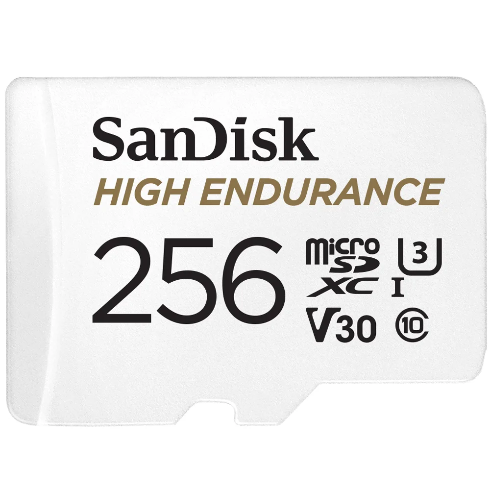 Cartão de Memória 256gb Microsdxc High Endurance Branco - Sandisk
