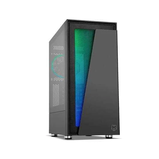 Caixa Semitorre ATX NOX Hummer Blaster LED RGB