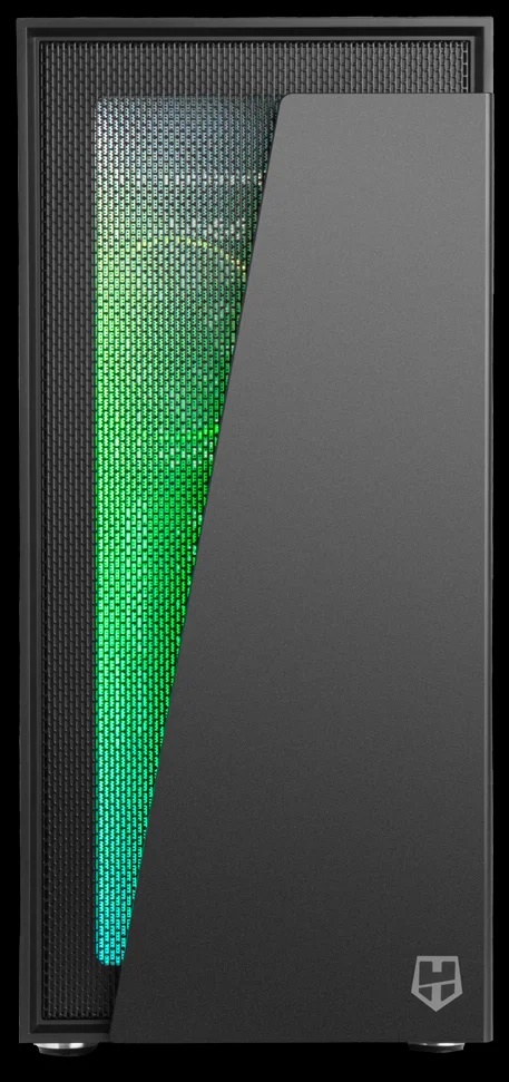 Caixa Semitorre ATX NOX Hummer Blaster LED RGB