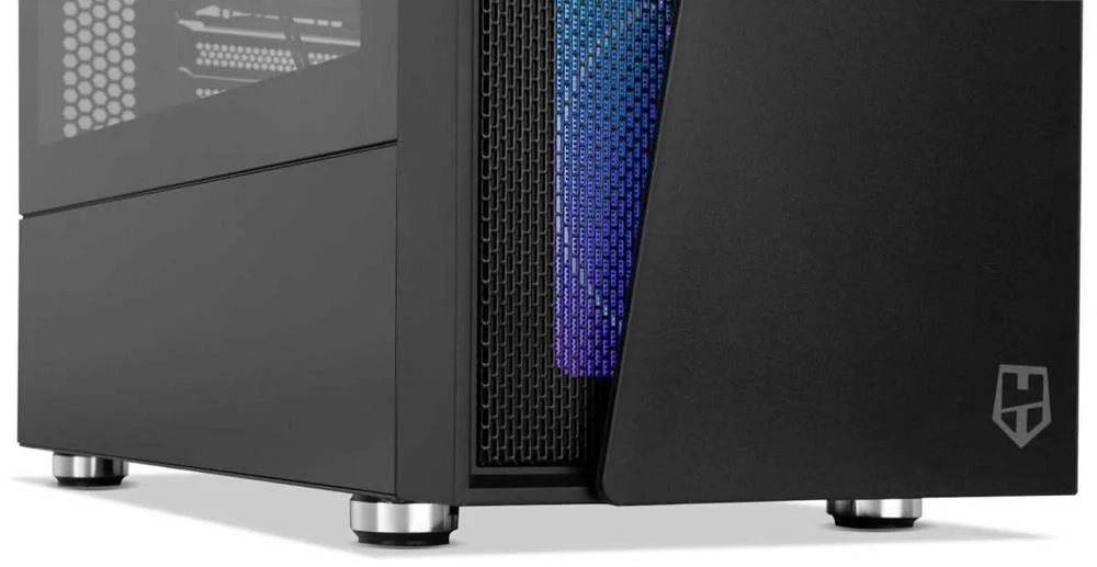 Caixa Semitorre ATX NOX Hummer Blaster LED RGB