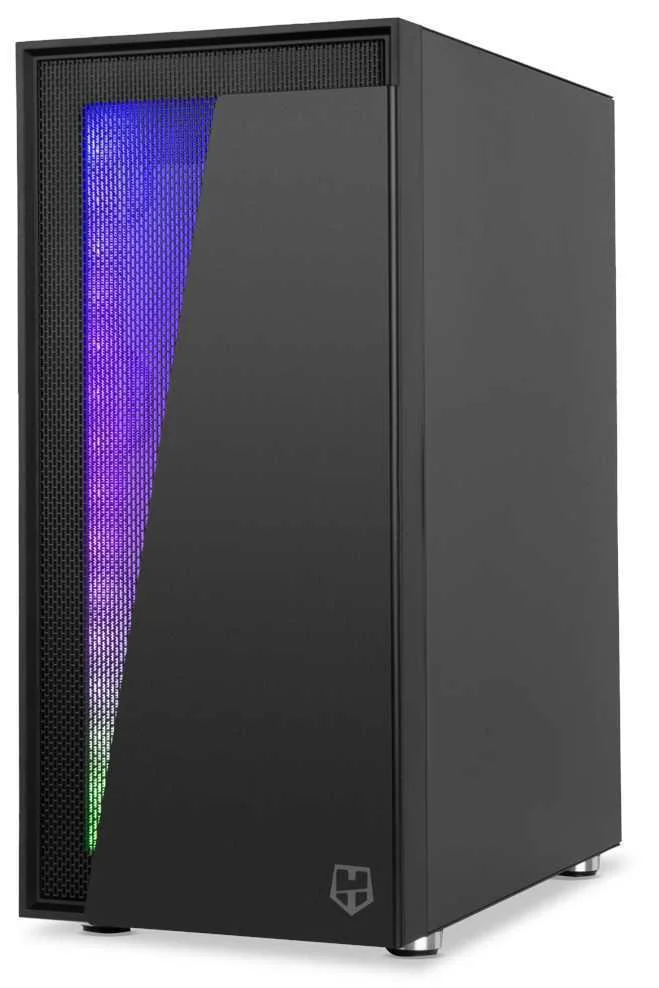 Caixa Semitorre ATX NOX Hummer Blaster LED RGB