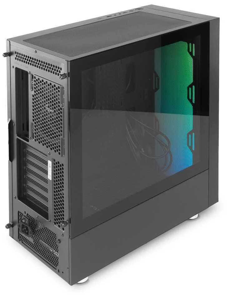 Caixa Semitorre ATX NOX Hummer Blaster LED RGB