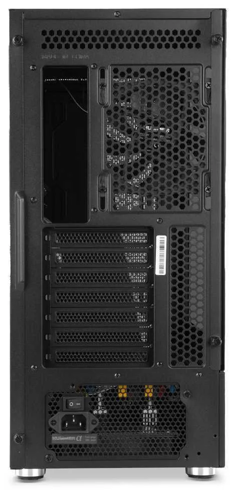 Caixa Semitorre ATX NOX Hummer Blaster LED RGB