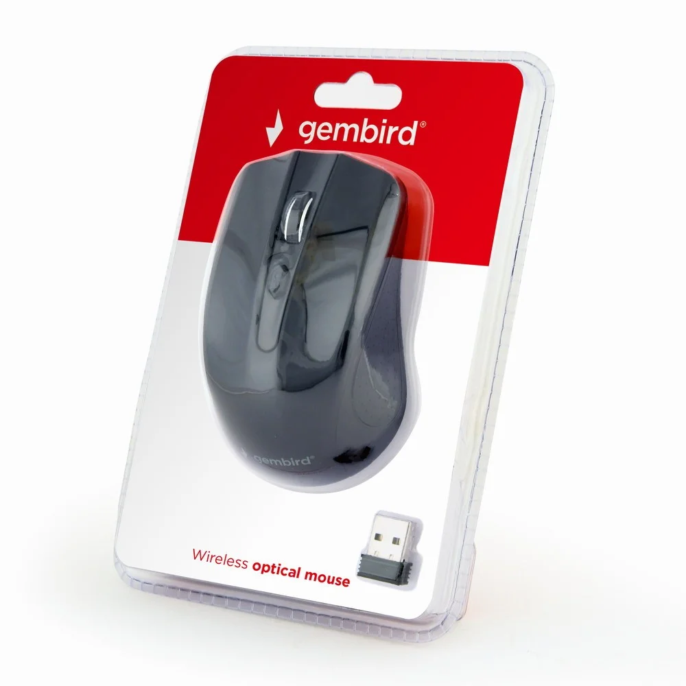 Mouse Usb Optical Wrl/Black Musw-4b-04 Gembird