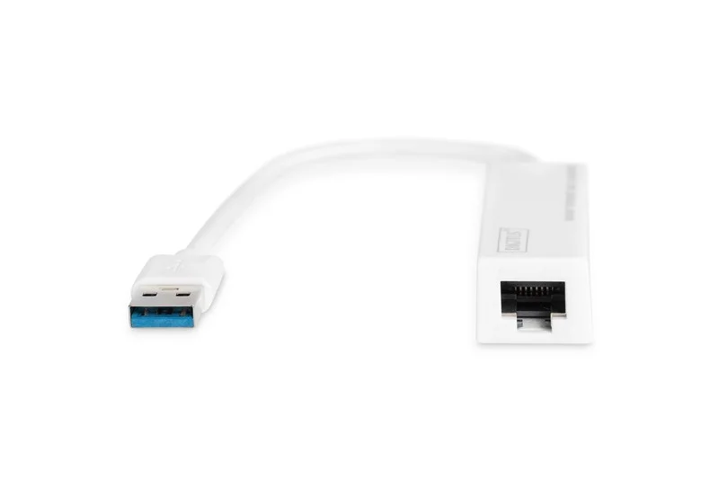 Digitus Adapter Usb3.0   -> Rj45     Gigabit Ethernet Weiß