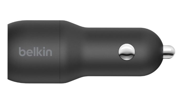 Carregador de Carro Belkin Ccb001btbk Preto 24 W 