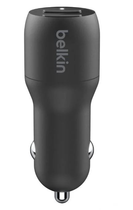 Belkin Boost?charge Smartphone Negro Encendedor de Cigarrillos Auto