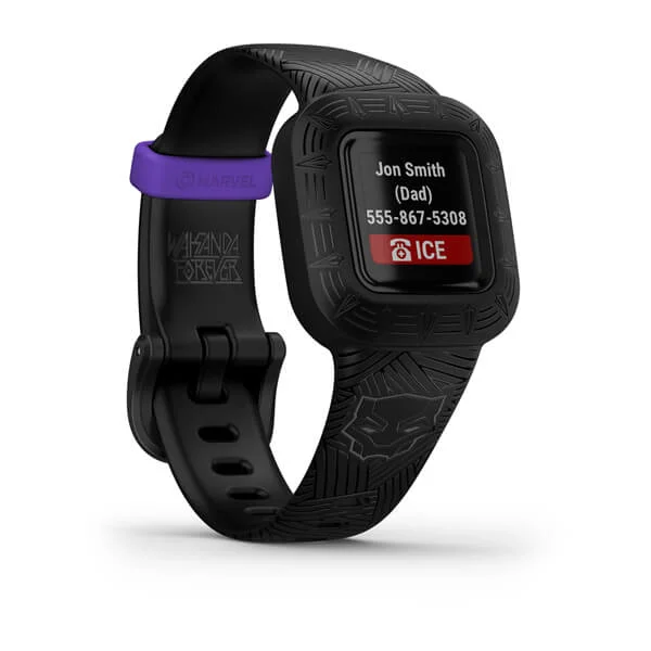Smartband Vívofit jr. 3 Pantera Negra da Marvel