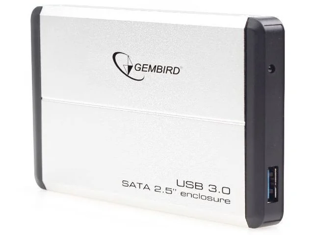 Caixa de Disco de Armazenamento Usb 3.0 2,5" Prata
