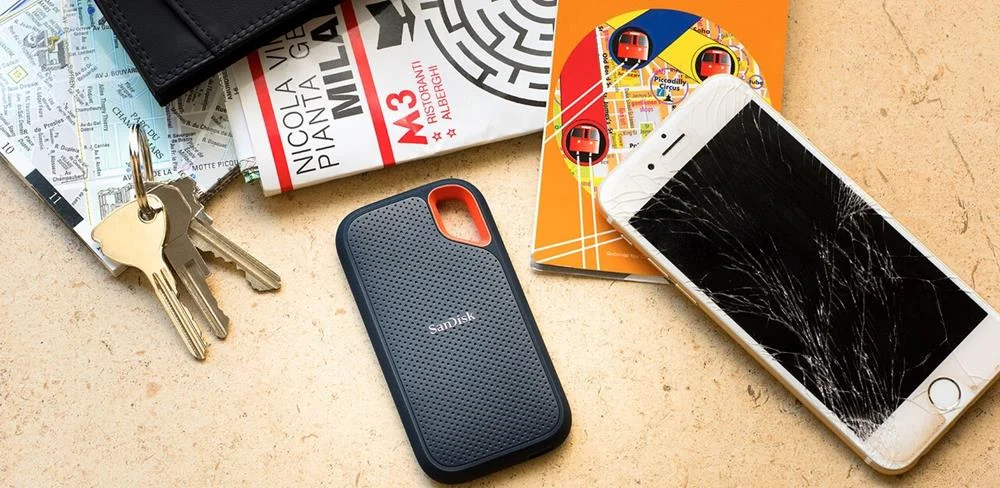 Sandisk Extreme Portable 2000 Gb Negro