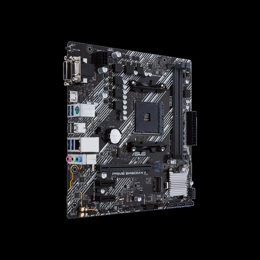 Asus Prime B450m-K Ii Amd B450 Socket Am4  Micro Atx
