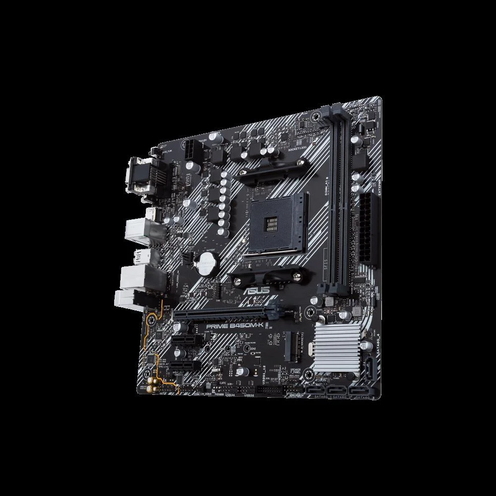 Asus Prime B450m-K Ii Amd B450 Socket Am4  Micro Atx