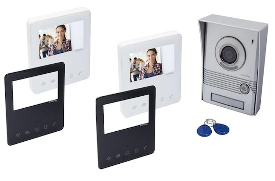 Vídeo Porteiro Pro de 4" com Badges e 2º Monitor