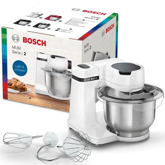 Bosch Serie 2 Mum Food Processor 700 W 3.8 L White