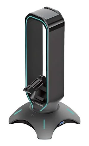 Lc Power Lc-Hub-Head-Bungee Usb 3.0 Hub, Headphon.