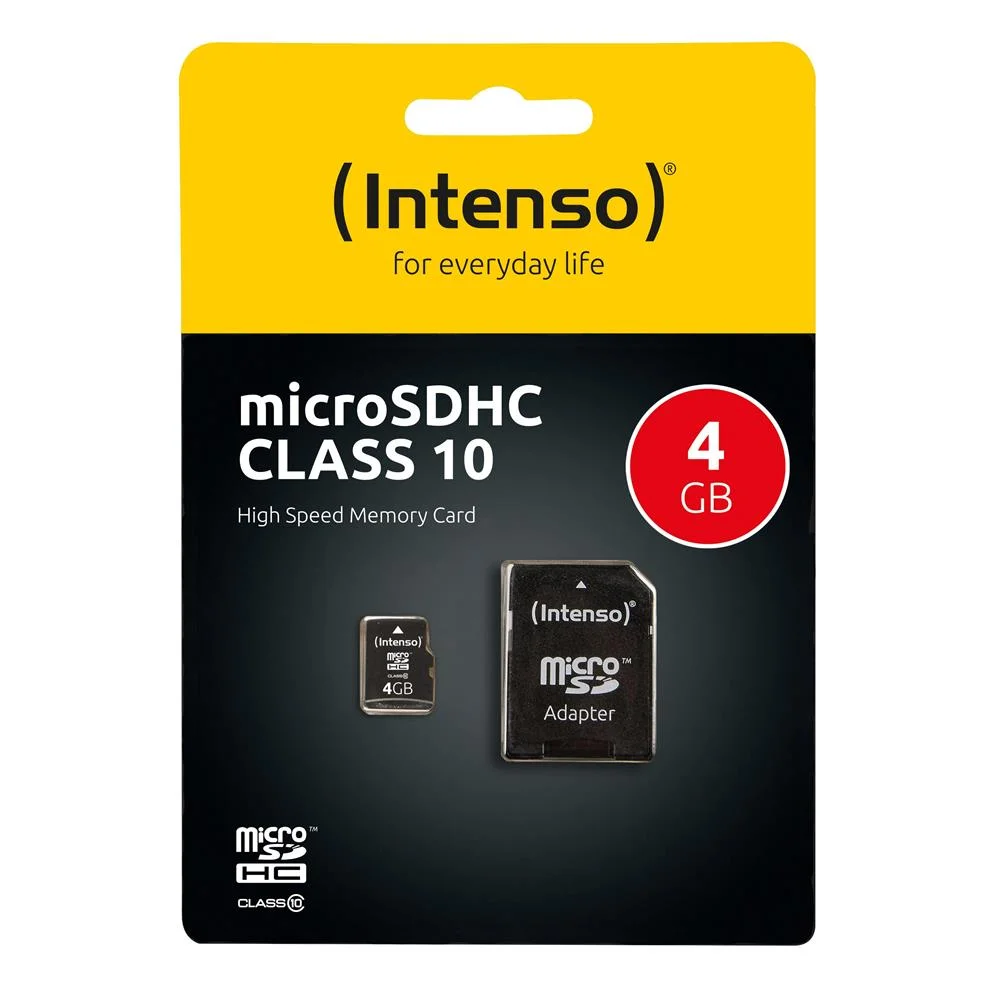 Intenso Microsdhc            4gb Class 10
