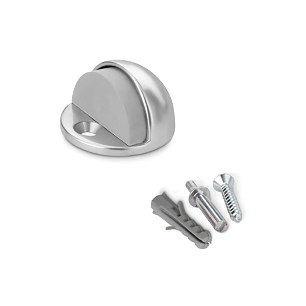 Batente para Porta Metalico Con Parafuso Cromado .