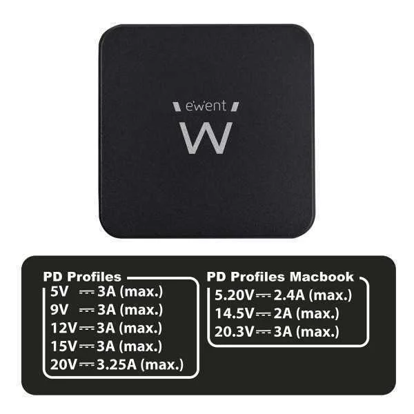 Usb Type-C Notebook Charger - 65 W Max.