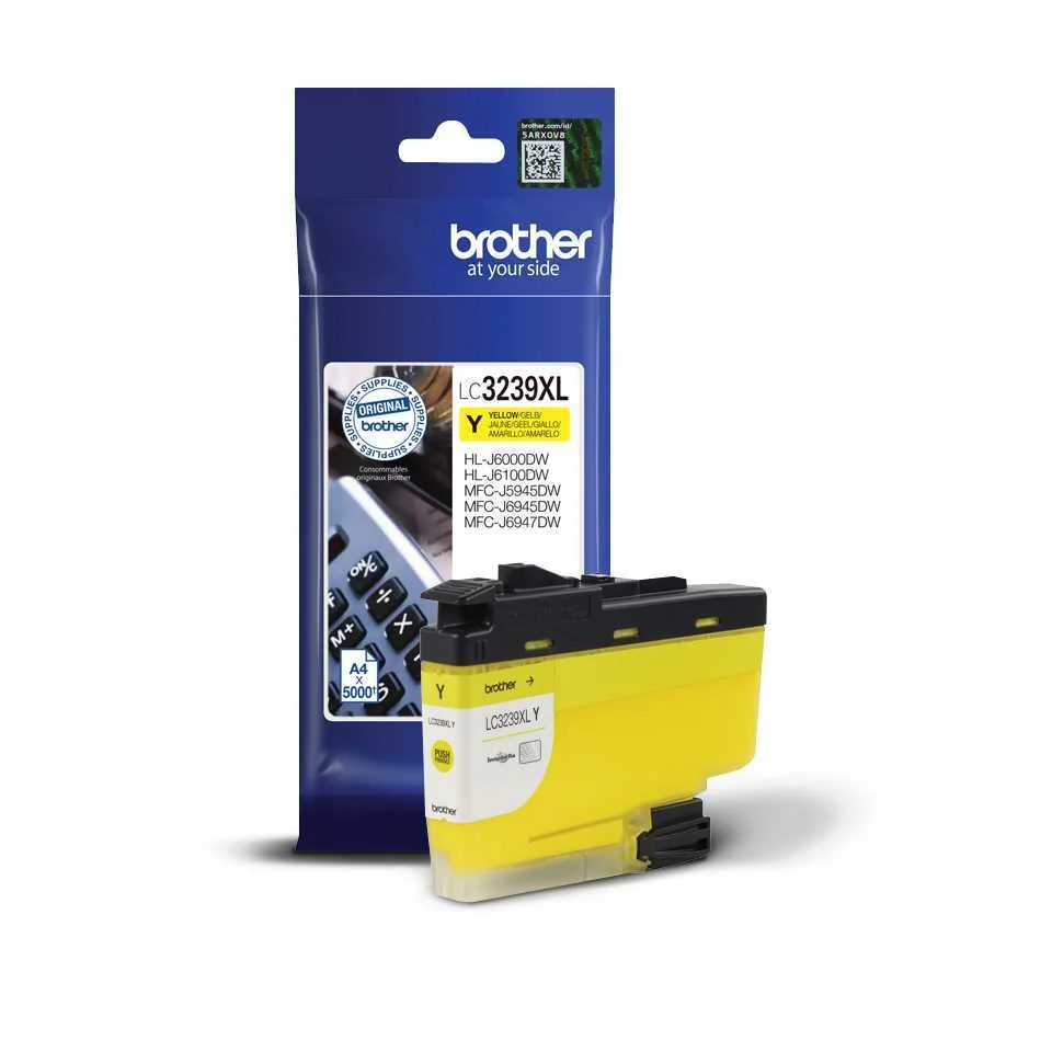 Tinteiro Lc-3239xl Amarelo 5000 Páginas - Brother