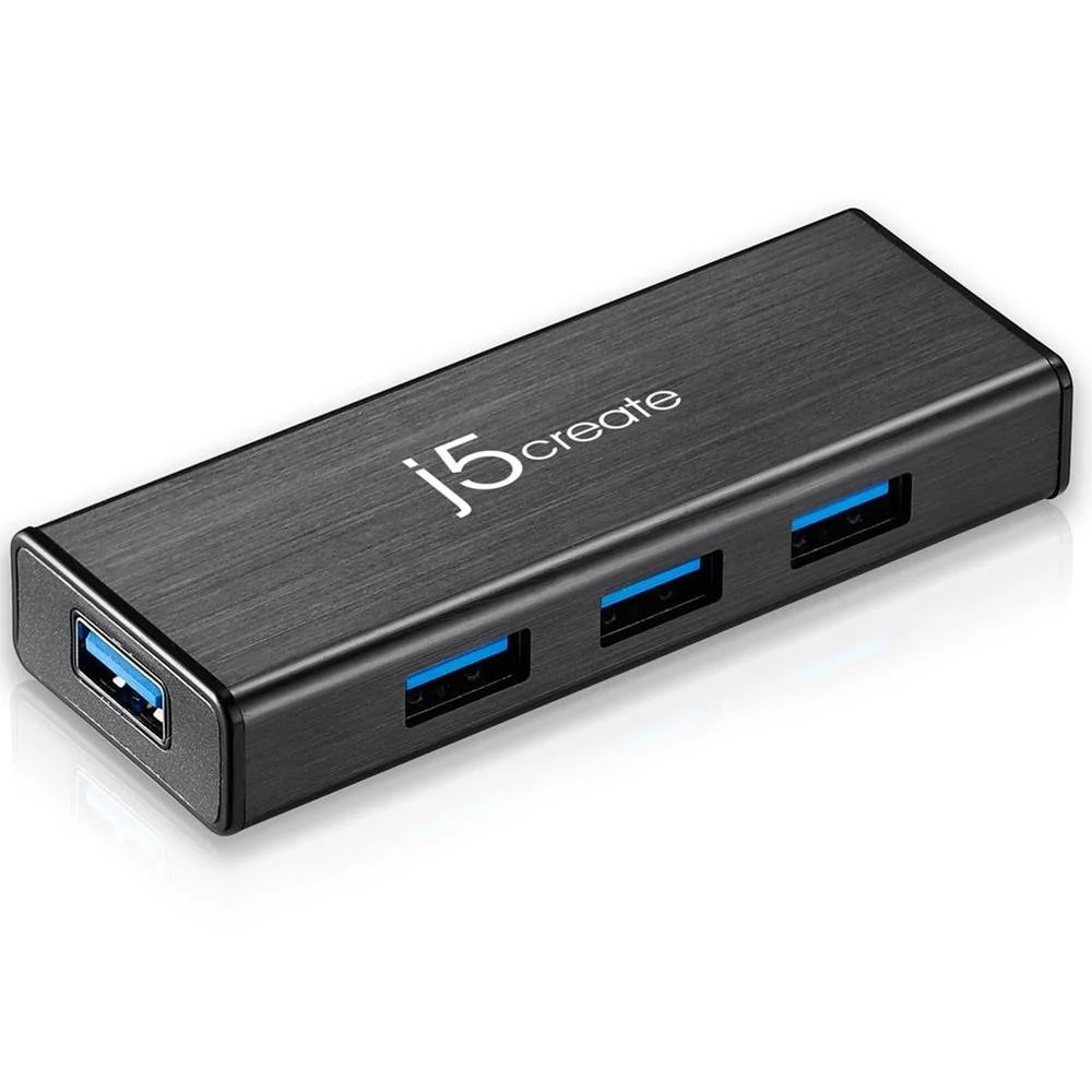 Hub Usb 3.0 4 Portas Micro-b 5000mbit/s - J5 Cr