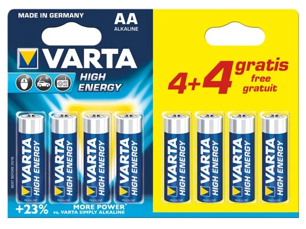 Batería Alcalina Aa/Lr6 1.5v - 4 4
