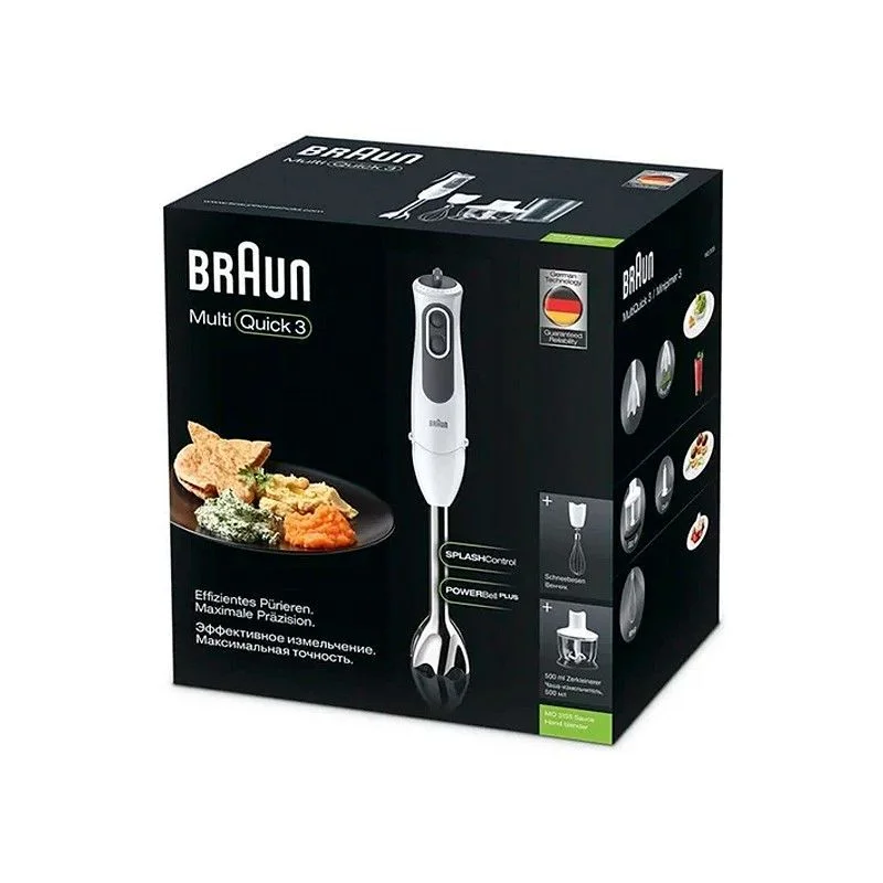 Varinha Braun Minipimer 3 Vario Mq 3135 Sauce 750w