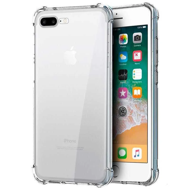 Capa iPhone 7 Plus / iPhone 8 Plus AntiShock Tran.