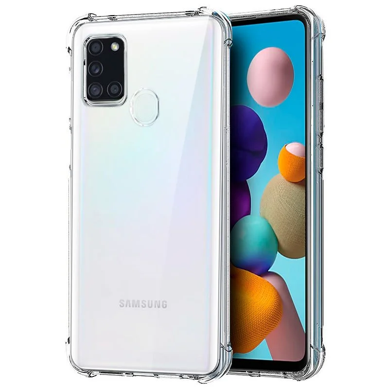 Capa Cool para Samsung A217 Galaxy A21s Anti-Choque Transparente
