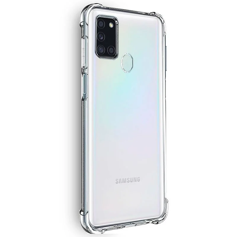 Capa Cool para Samsung A217 Galaxy A21s Anti-Choque Transparente