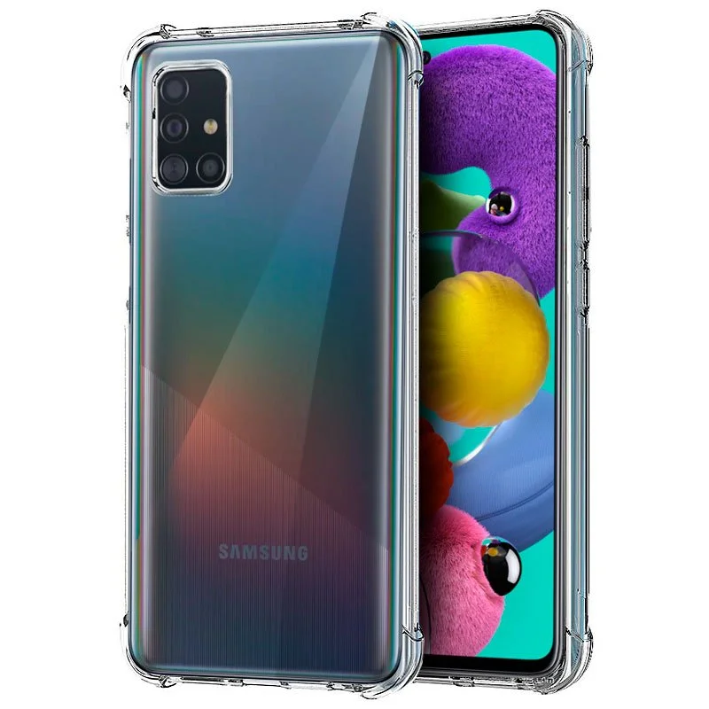 Capa Samsung A515 Galaxy A51 AntiShock Transp.