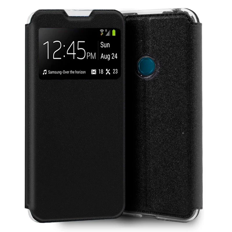 Capa Cool Flip Cover para Alcatel 1se (2020) / Alcatel 1se (2021) Preto Liso