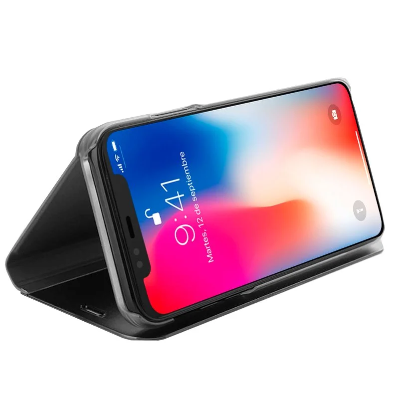 Capa Flip Cover iPhone X / iPhone Xs Clear View P.