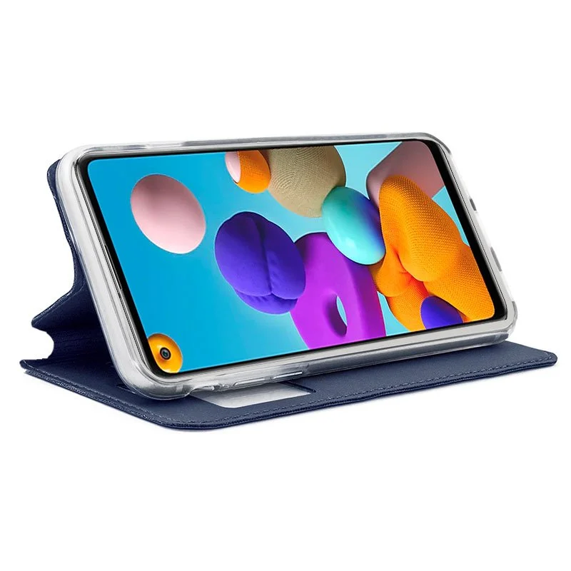 Capa Flip Cover Samsung A217 Galaxy A21s Liso Azul
