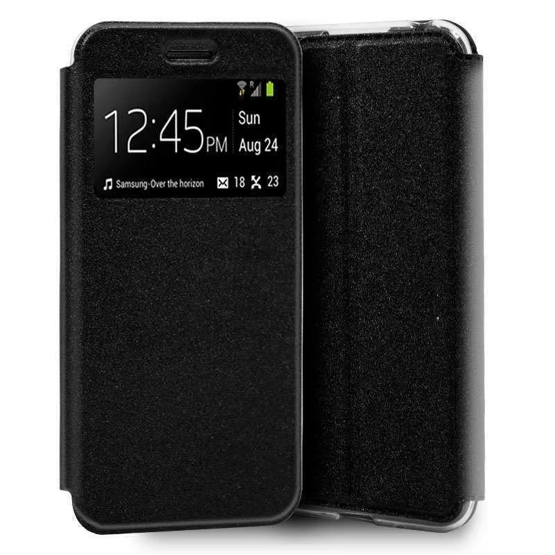 Capa Flip Cover Xiaomi Mi A3 Liso Preto