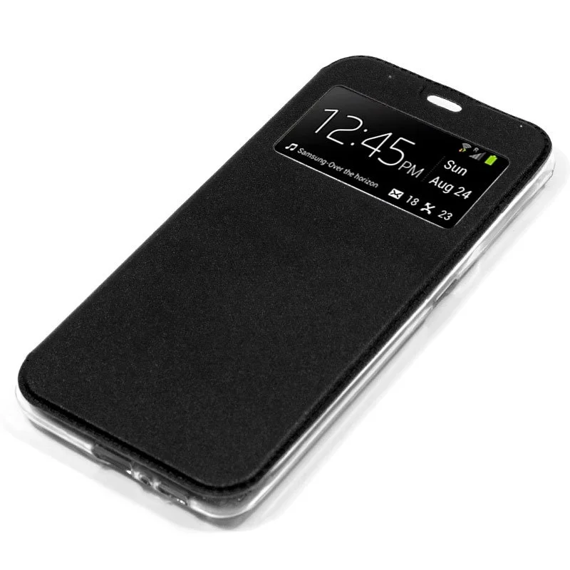 Capa Flip Cover Xiaomi Mi A3 Liso Preto